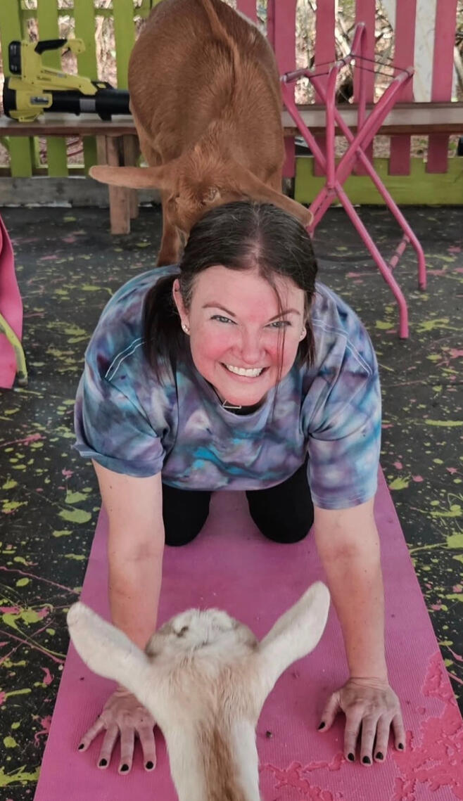 Goat Yoga